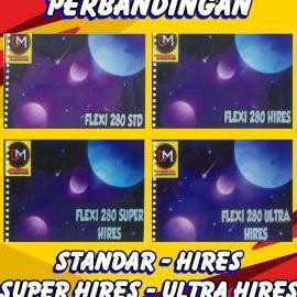 ready Cetak Spanduk / Banner 340 Ultra Hi - Res (naik mesin indoor)