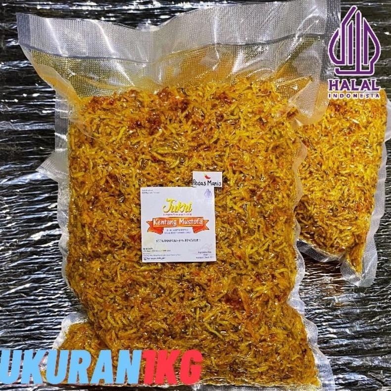 

Kentang Mustofa Kemasan Vacuum Ukuran 1Kg