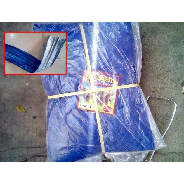 Terpal Jadi A3 4 X 6 / Terpal Plastik Motor Atap Tenda/Terpal Warung / Terpal Motor/Terpal Tenda/Ter
