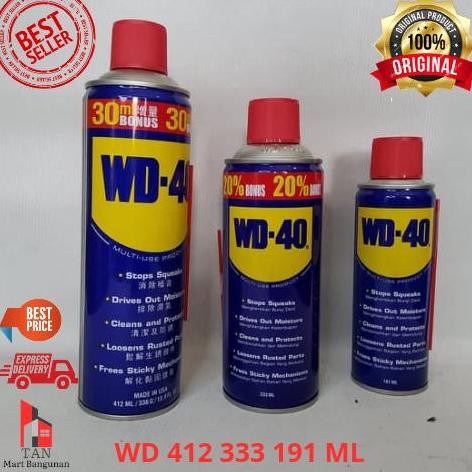 ready WD40 WD-40 WD 40 Pelumas Anti Karat 191 333 412 ml JUMBO