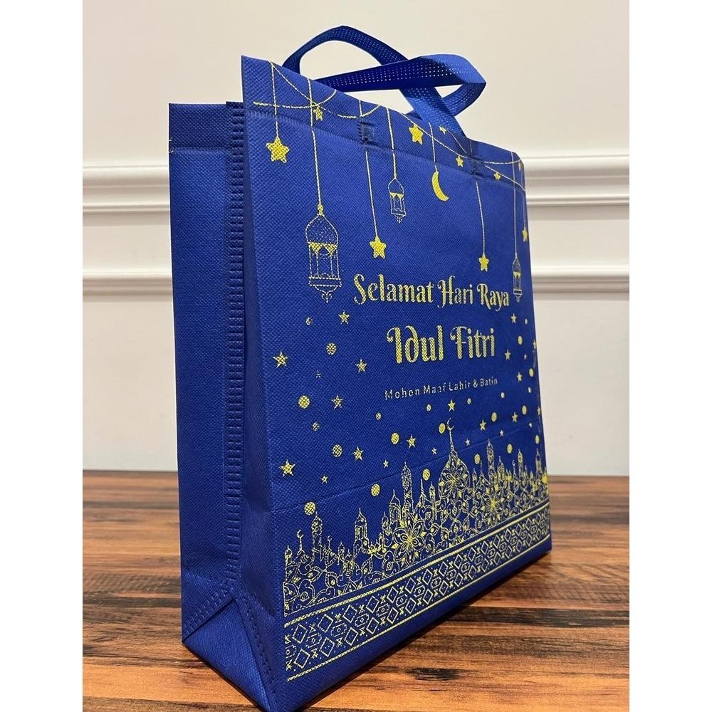 

gd-8 Um57 (LUSINAN) Tas GOODIE BAG IDUL FITRI 30x40 l 80gsm Bahan Tebal Premium Parsel Eceran Tas Parsel Termurah Premium