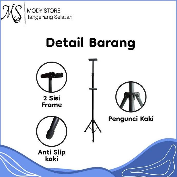 ready Tripod stand banner 2 sisi / Stand Promosi / Tripod Banner / Standing Banner / Tripod Banner 2