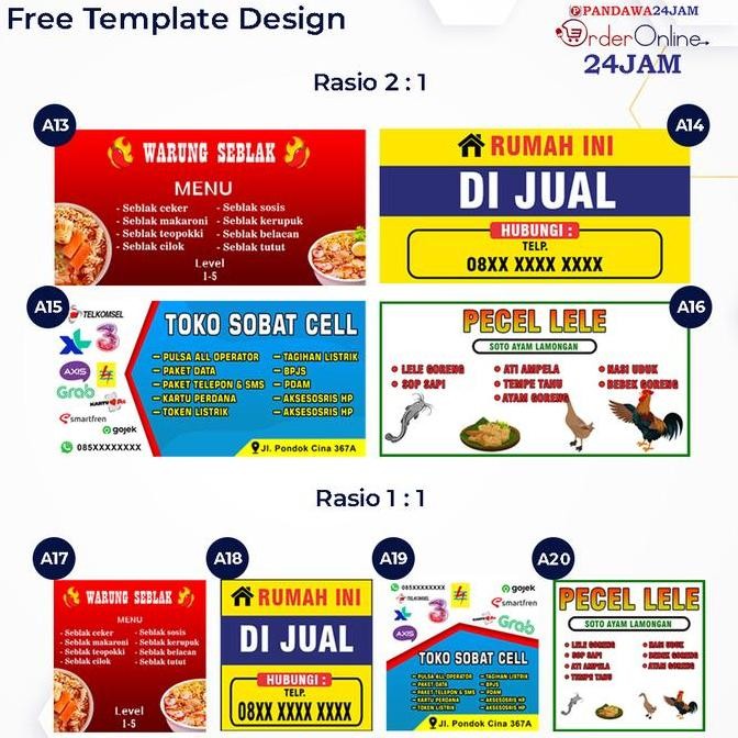 ready BANNER HI-RES|FLEXY KOREA|FLEXY JERMAN|BACKLITE|SATIN|1m/segi