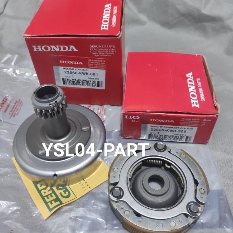 LONCENG PLUS KAMPAS GANDA ASSY KWB REVO ABSOLUTE BLADE 110 ORI