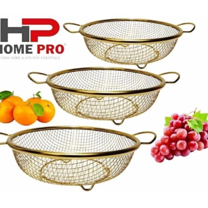 Peniris Gorengan Makanan Gold Tirisan Minyak Makanan Serbaguna