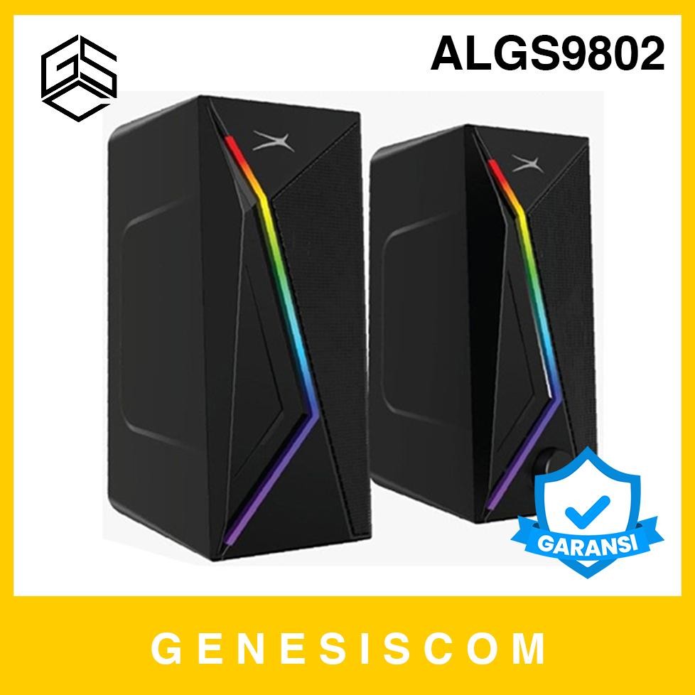 Speaker ALTEC Lansing ALGS9802 RGB 2.0 Gaming Wired Desktop Multimedia Game Kabel Stereo Surround So