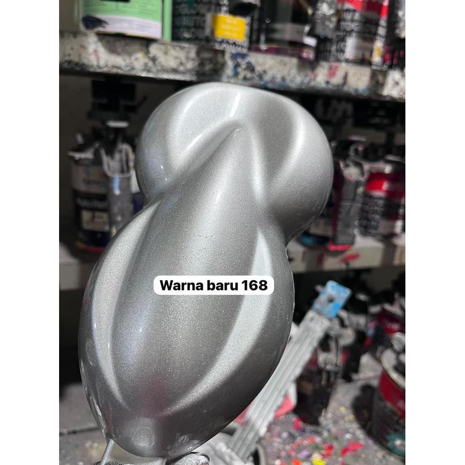 

TERBARU Cat Silver Metallic pu/cat silver terang 200ml/cat silver polyuretane BISA GOSEND!