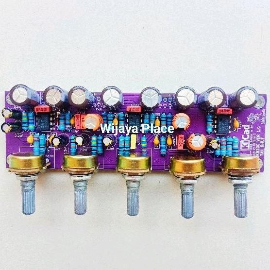 Kit peavey KB 300 preamp kendang tak dut pcb double layer original ic full update komponen DiM