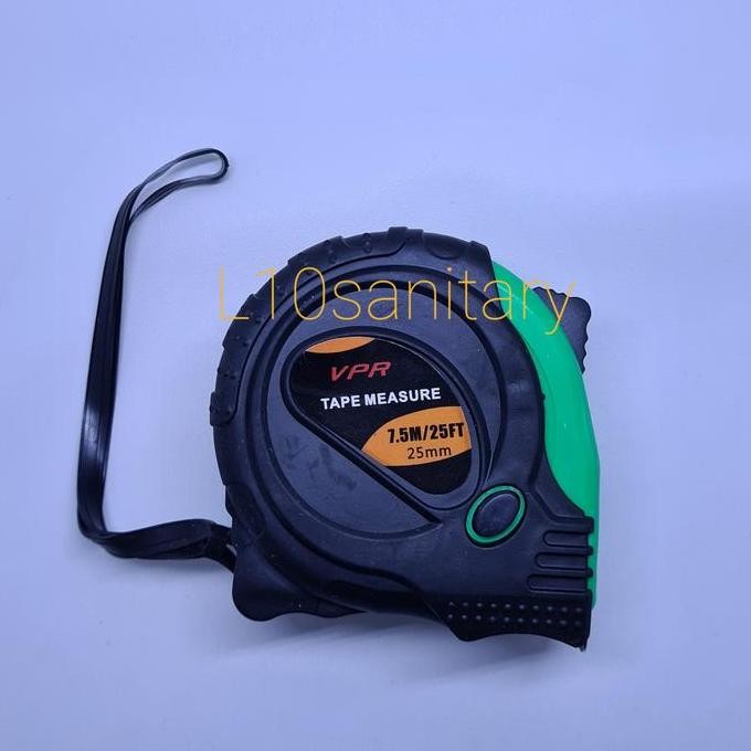 Vpr 71/2 Meteran Murah Vpr 71/2 Meter / Meteran Tukang Lapis Karet 7,5Meter Kualitas Terbaik Harga T