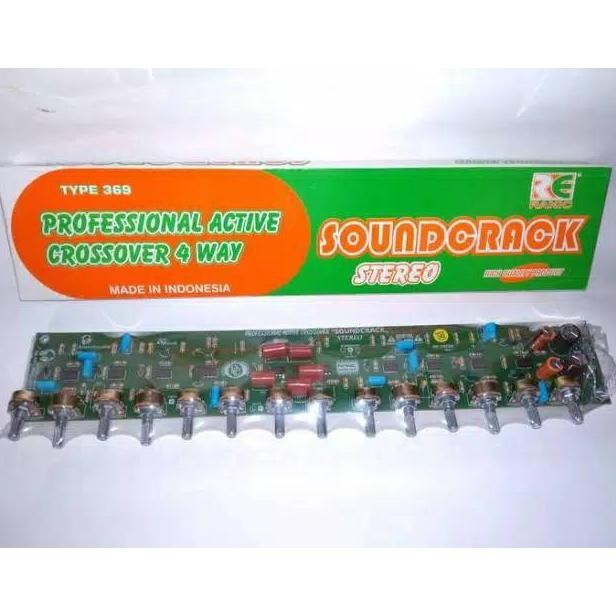 Kit aktif crossover 4 way stereo DiM