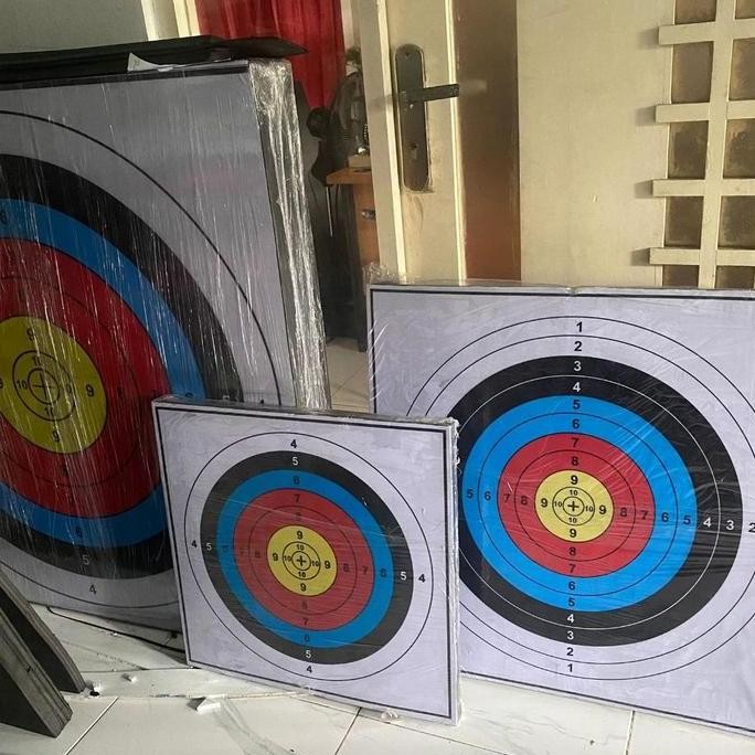 TERBARU New Bantalan Panahan 125 x 125 CM x 5CM Target Sasaran Panahan Target Panahan Busa Ati Eva F