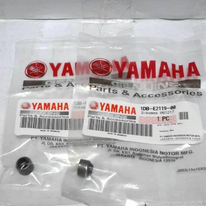 Produk Baru Sil Klep Seal Klep Mio J M3 125 Jupiter Z1 1 Set 2pcs Original Yamaha Terbaru