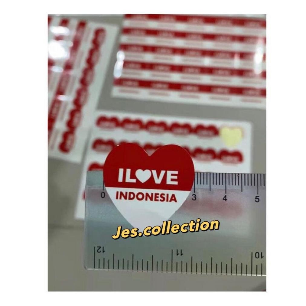 

Jy-56 25 Pcs Stiker Bendera Merah Putih Dirgahayu Indonesia Sticker Pipi 17 Agustus