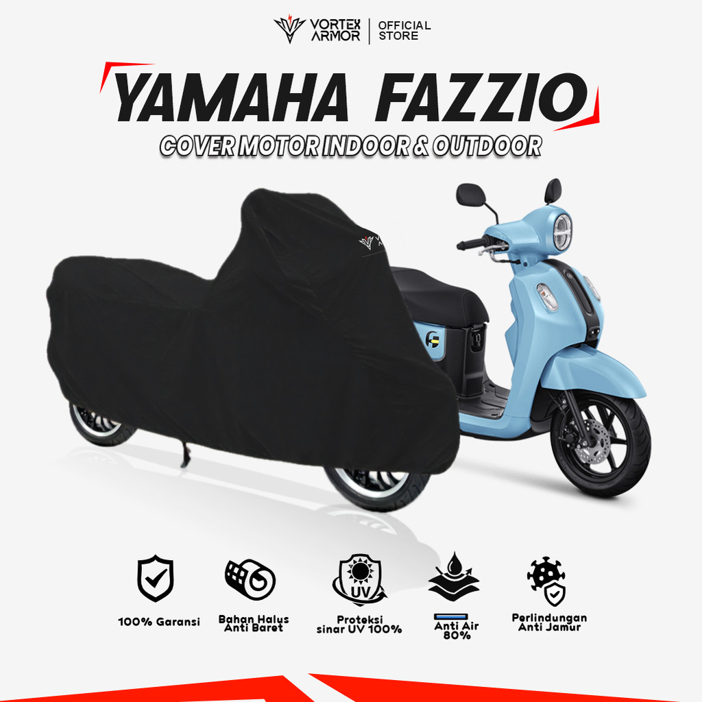 Cover Motor Yamaha Fazzio / Sarung Motor Fazio / Selimut Yamaha Fazio