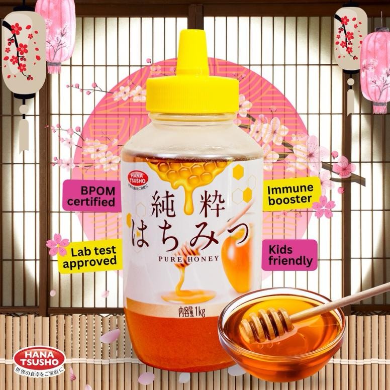 

[Kecil Paket Hemat Beli 3 Gratis 1 Madu Murni Jepang Hanatsusho 1 Kg (Checkout 4 Botol Untuk Buy 3 Free 1) Ad-532