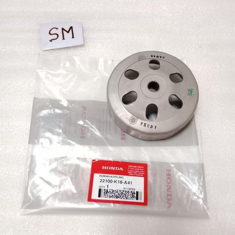 Mangkok Kampas Ganda Vario 110 Scoopy Fi eSP K16 2015 2016 22100-K16-A41 Asli Original Honda