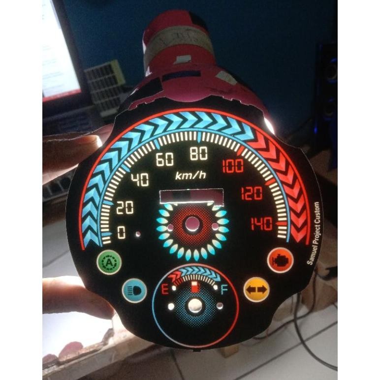 PAPAN SPEEDOMETER HONDA SCOOPY FI CUSTOM