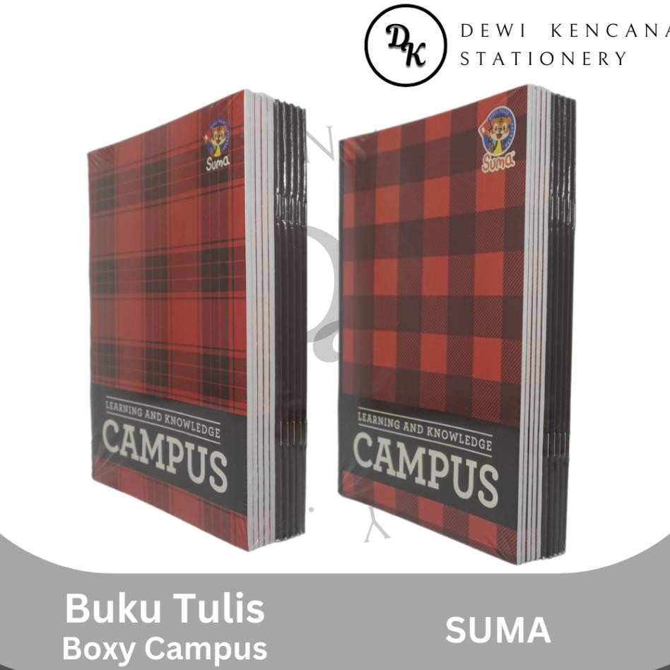 

Buku Tulis Campus Boxy Suma 1 Pak Isi 10 Buku
