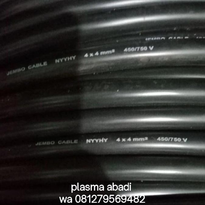 Kabel Jembo Nyyhy 4X4Mm Kabel Serabut 4X4Mm Jembo @50M