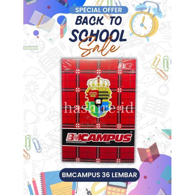 

Buku Tulis Bmc Campus 36 Lembar
