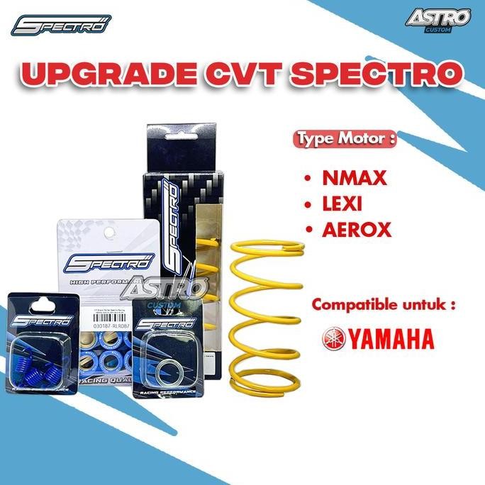 Upgrade Cvt Kit Astro Nmax Aerox 155 Lexi 125 155 Per Cvt Pulley Racing Termurah