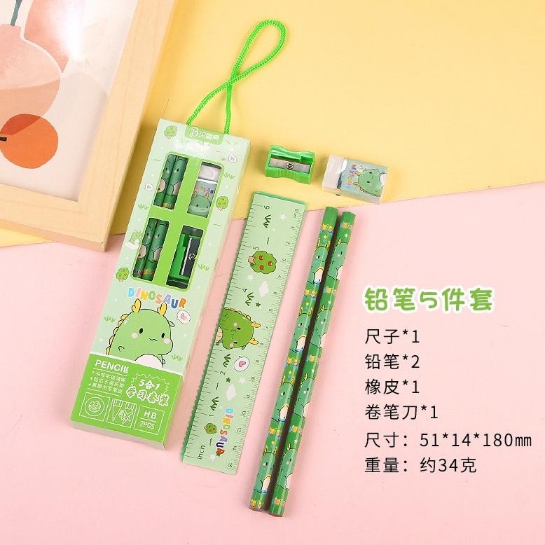 

Qv21 Grosir 30Pcs Set Stationery Paket Alat Tulis Sekolah Anak Hadiah Hampers Kado Lomba Anak