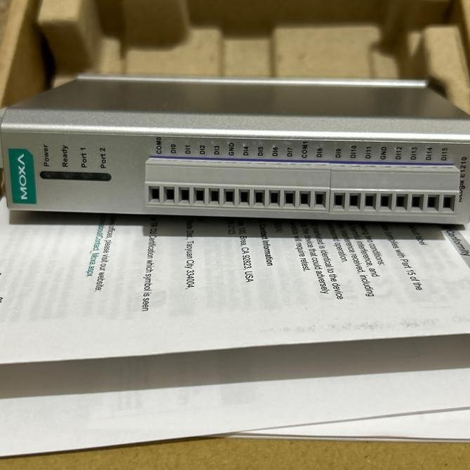 Moxa Iologik E1210 Moxa Iologik E1210 V1.0.4 New Stok
