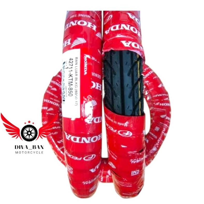 BAN TUBETYPE RING 17 BELAKANG ALL SUPRA, KARISMA, REVO 80/90-17 FEDERAL ORIGINAL AHM