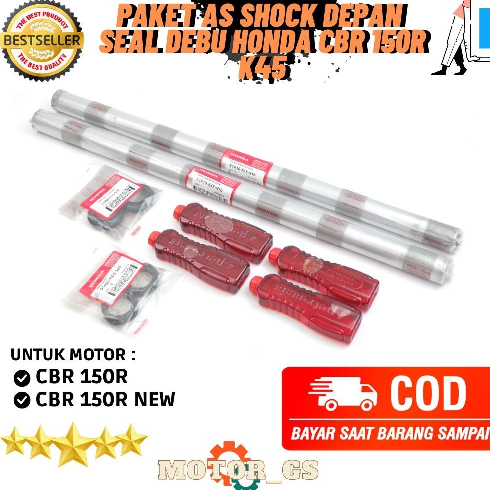 Paketan as shock depan komplit Honda CBR 150 R - As shock K45 + Seal honda CBR 150 R NEW - K45