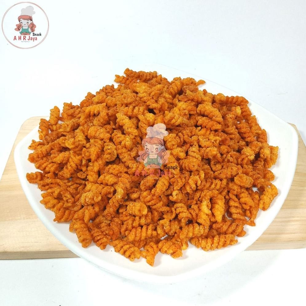 

MAKARONI SPIRAL MACARONI SPIRAL RASA PEDES Berat bersih 250 gr - Pedas