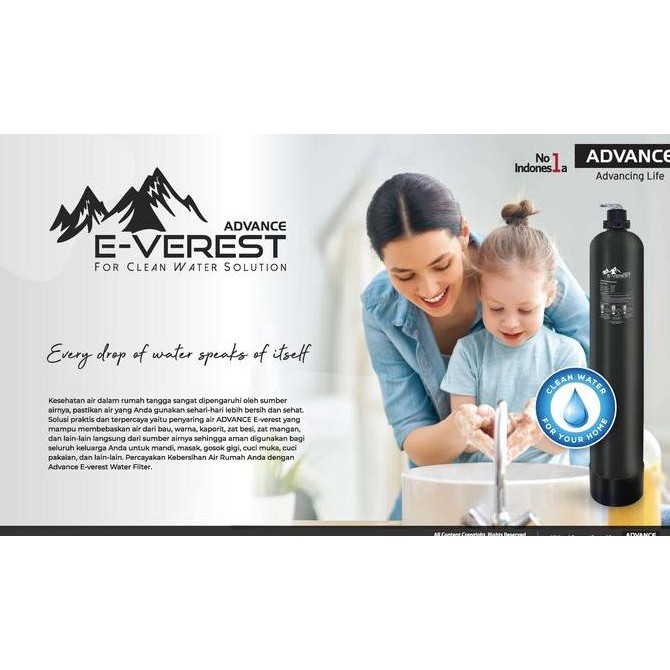 Advance Poe Everest Filter Air Tanah Advance New Stok