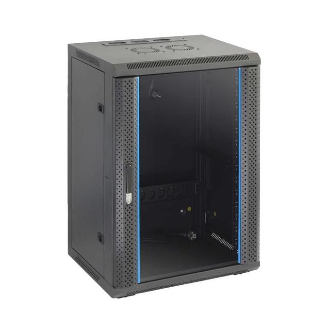 Wallmount Rackmount 15U, Rak Server Single Door 15U Besar New Stok