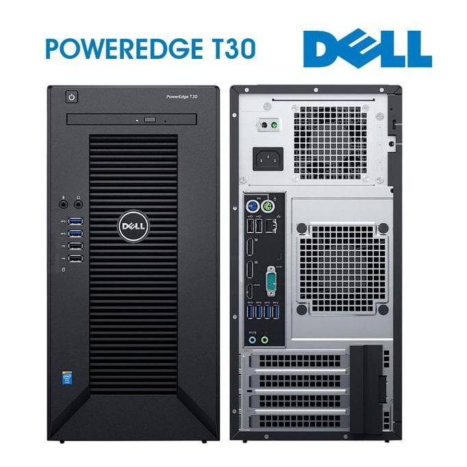 Server Dell T30 Intel Xeon E3-1225 V5 Hdd 1Tb Ram 8Gb Server Unbk Ppn New Stok