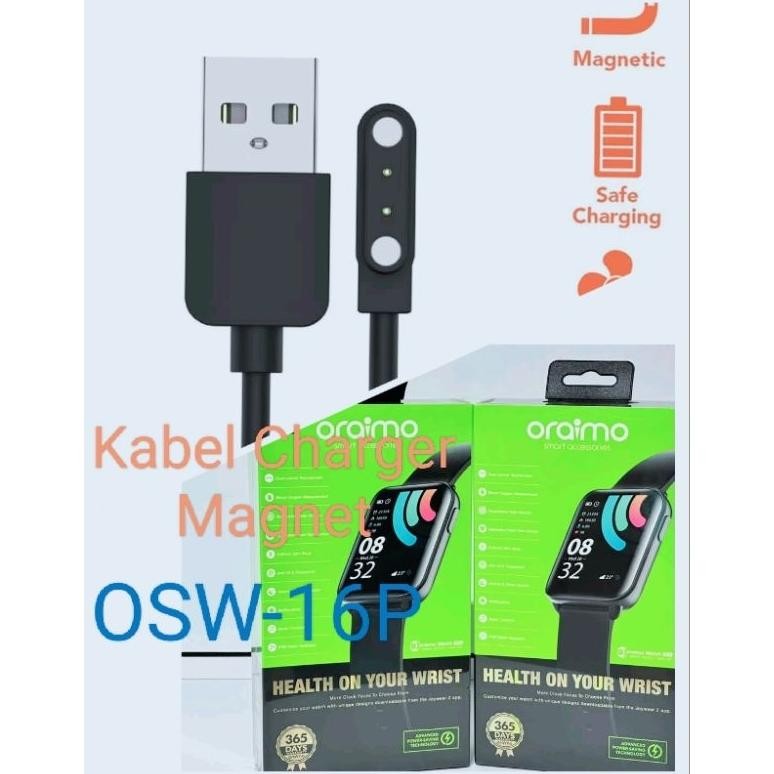 Oraimo Watch Osw-16 Osw16 Kabel Charger Smartwatch Oraimo Watch Pro Osw-16P Oraimo Watch 2R Osw-30 O