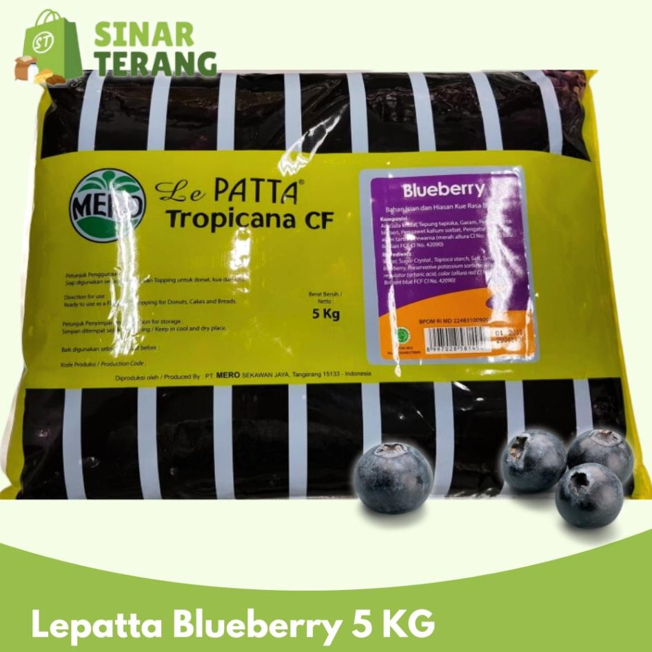 

Selai Lepatta Cf Blueberry Lepata 5 Kg