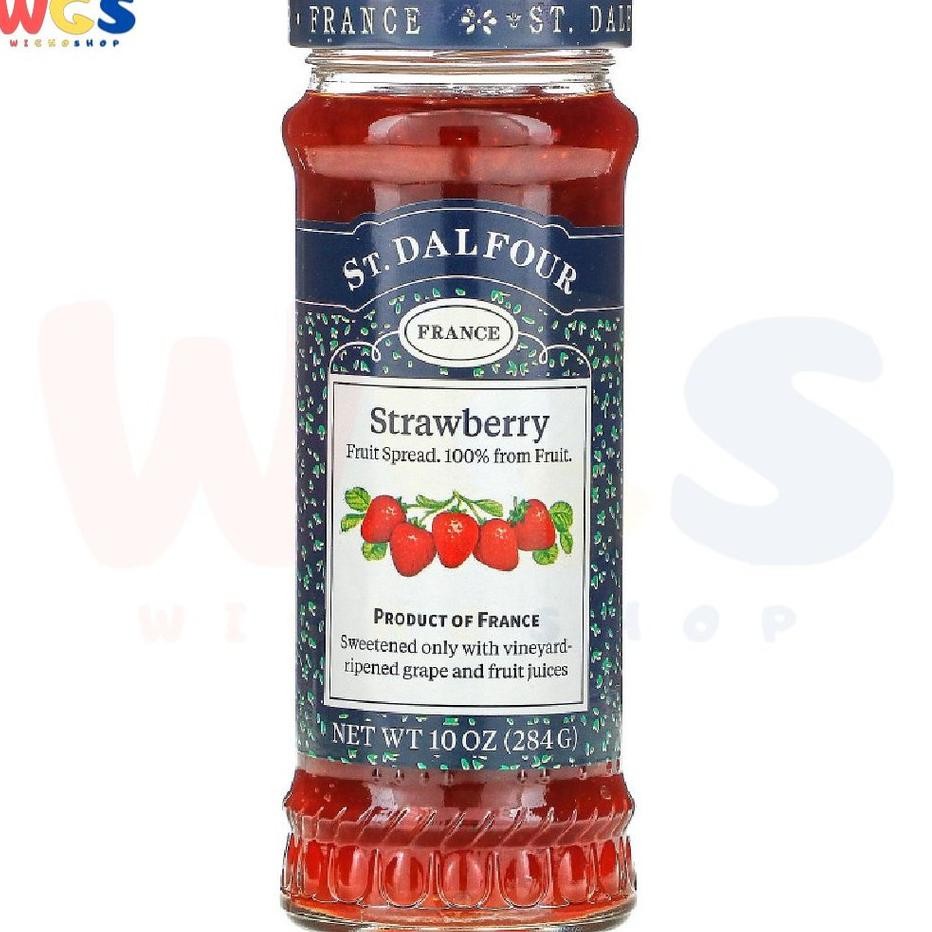 

St. Dalfour Selai Strawberry Fruit Spread 284G Selai Stroberi