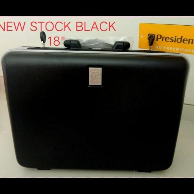 Tersedia Koper Dokumen President 18 Inch Original Termurah Tahan Air Portable