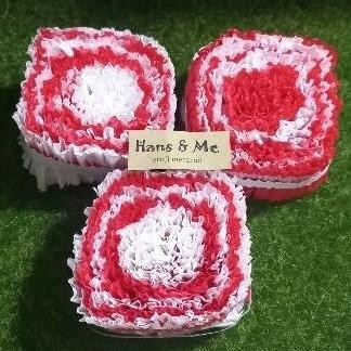 

Fth- Kertas Krep Kerut Merah Putih Agustus Hiasan Agustusan