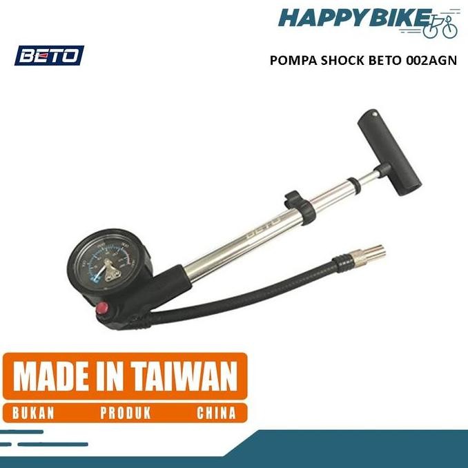 BETO MINI PUMP 002 POMPA SHOCK SEPEDA MTB DOWNHILL BMX ALLOY ORIGINAL DAN TERPERCAYA
