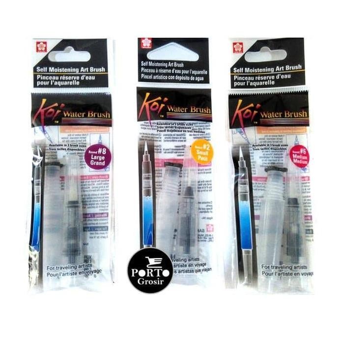 

Promo Sakura Koi Water Brush Small No.2 Kuas Air 4Ml Watercolor Original
