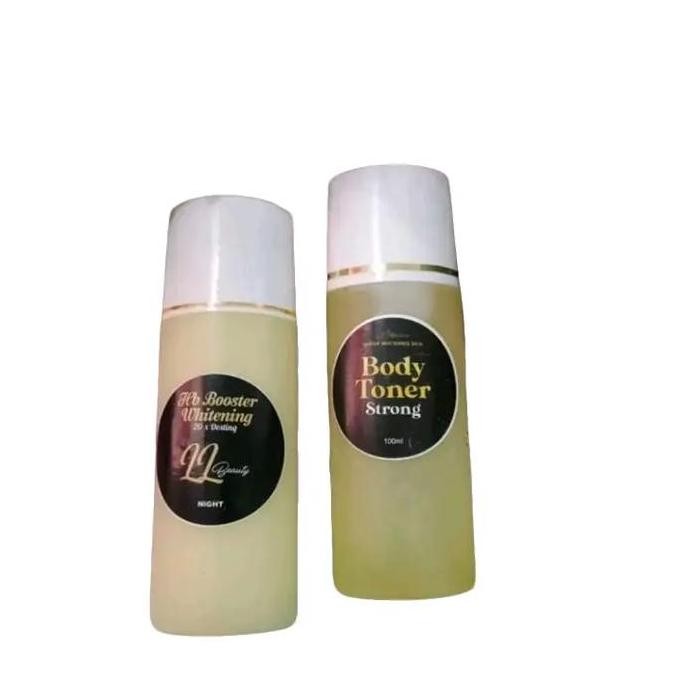 Promo / Terlaris HB booster whitening 20 kali dosting+ toner badan strong Terbaik