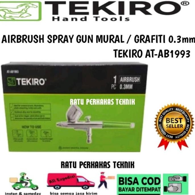 

Promo Tekiro Air Brush Kit 0.3Mm At-Ab1993 - Spray Gun Lukis Mini Pen Brush Fix Original