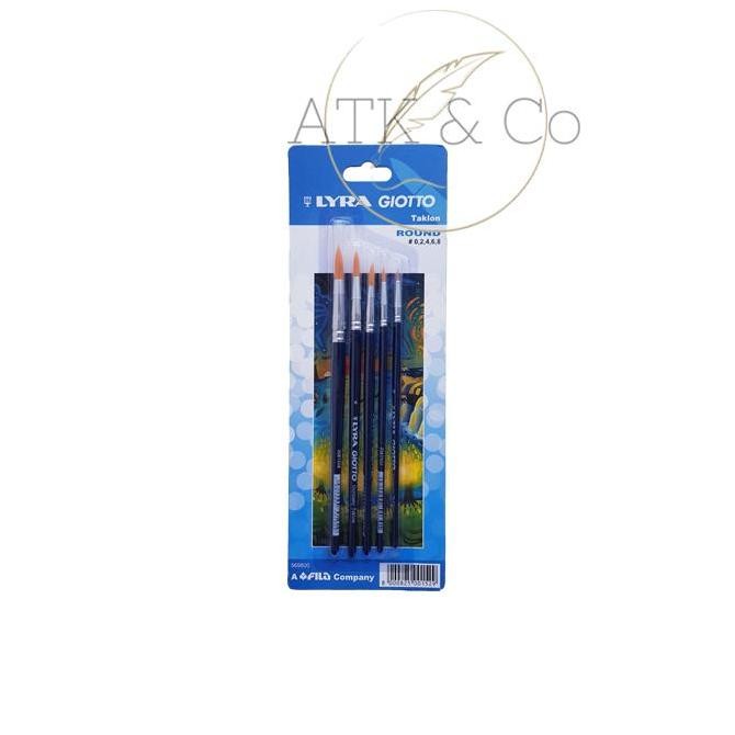 

Promo Lyra Giotto Brush Round Set - Kuas Lukis Cat Acrylic Minyak Air