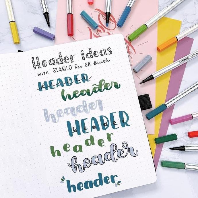 

Promo Stabilo Pen 68 Brush Set 19Pcs | Spidol Brush Marker Premium Kaligrafi