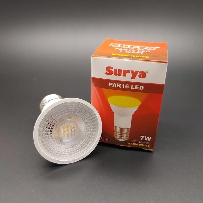 Surya Led Par16 E27 220Vac 7W 7 W 7Watt 7 Watt E27 Halogen Spot Led Spotlight Led Surya Par16