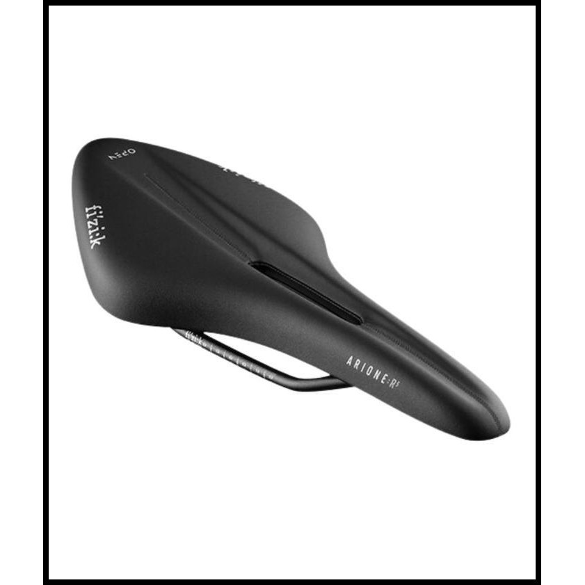 FIZIK Saddle Arione R5 Open R Black Basted S Alloy MATT BLACK