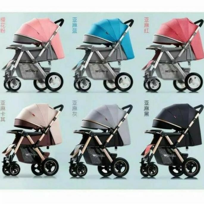 Promo Wonfuss Baby Stroller - Kereta Dorong Bayi Wonfuss - High Quality