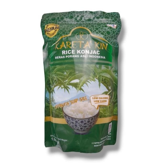 

BERAS PORANG SHIRATAKI RICE KONJAC KARETA KIN KUALITAS PREMIUM 1KG MS