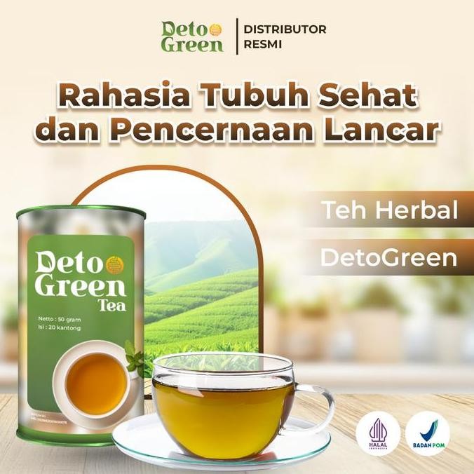 

Jual, 1 Botol Teh Herbal Detogreen Isi 20 Kantong