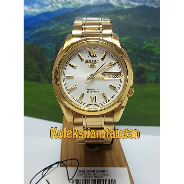 new  JAM TANGAN WANITA SEIKO AUTOMATIC SNKL58 ORIGINAL MURAH GARANSI RESMI